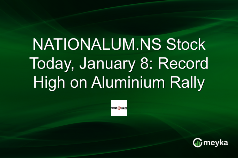 NATIONALUM.NS Stock Today, January 8: Record High on Aluminium Rally