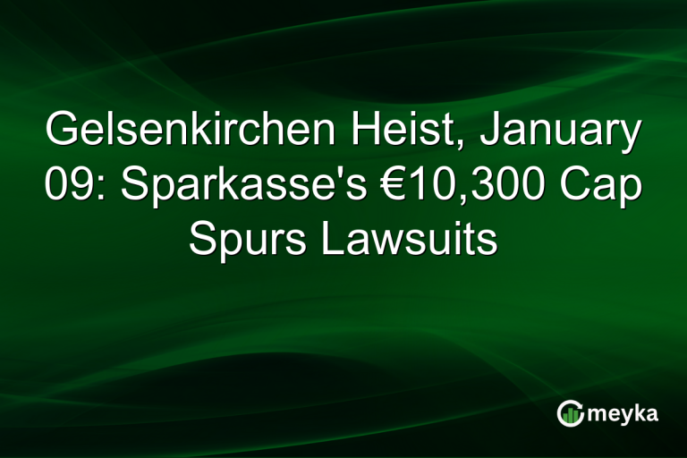Gelsenkirchen Heist, January 09: Sparkasse's €10,300 Cap Spurs Lawsuits