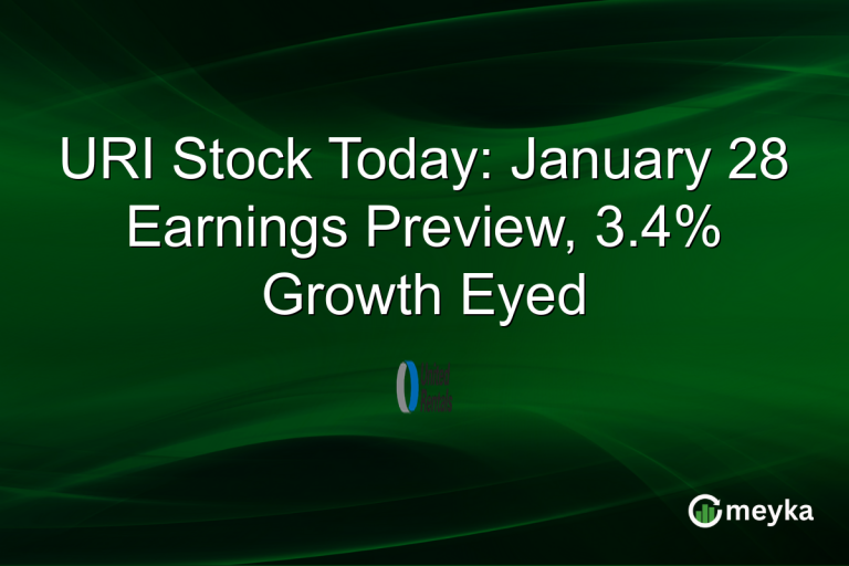 URI Stock Today: January 28 Earnings Preview, 3.4% Growth Eyed