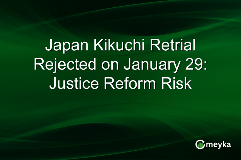 Japan Kikuchi Retrial Rejected on January 29: Justice Reform Risk