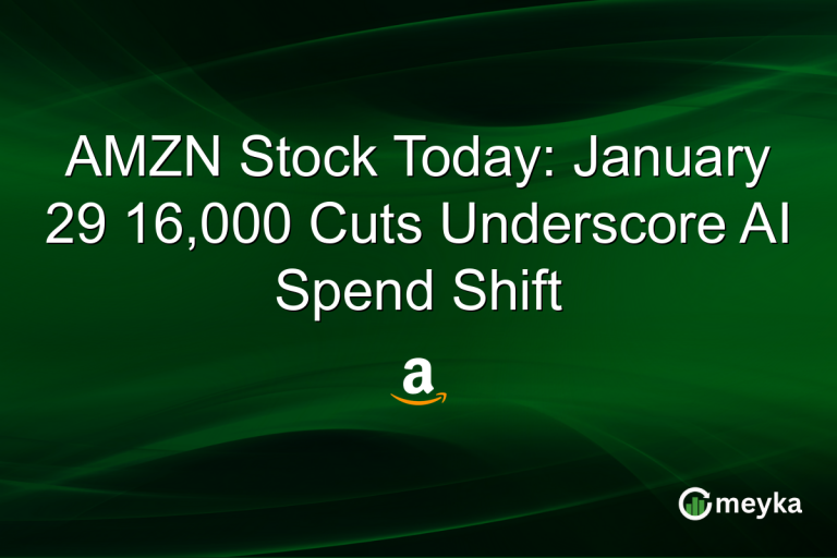 AMZN Stock Today: January 29 16,000 Cuts Underscore AI Spend Shift