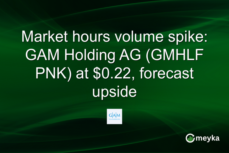 Market hours volume spike: GAM Holding AG (GMHLF PNK) at $0.22, forecast upside