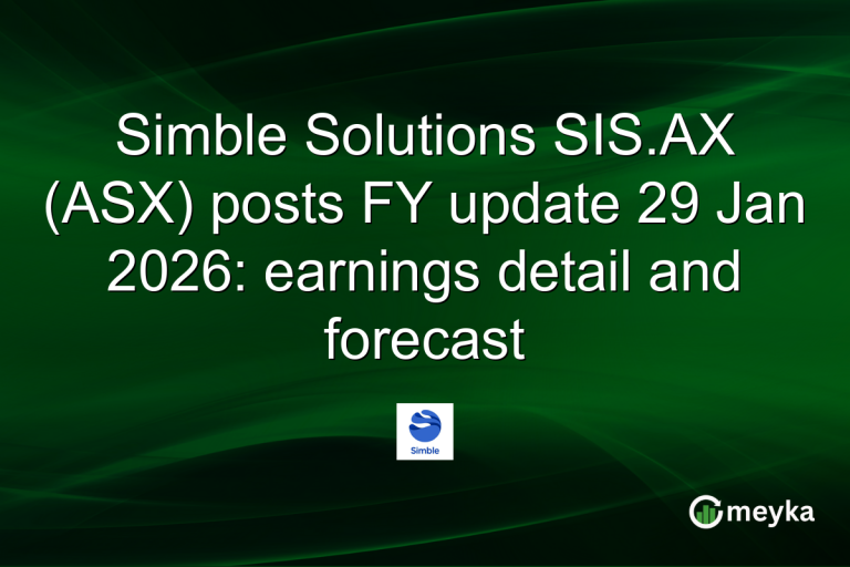 Simble Solutions SIS.AX (ASX) posts FY update 29 Jan 2026: earnings detail and forecast