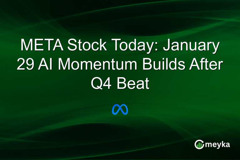 META Stock Today: January 29 AI Momentum Builds After Q4 Beat