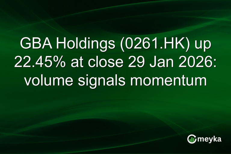 GBA Holdings (0261.HK) up 22.45% at close 29 Jan 2026: volume signals momentum