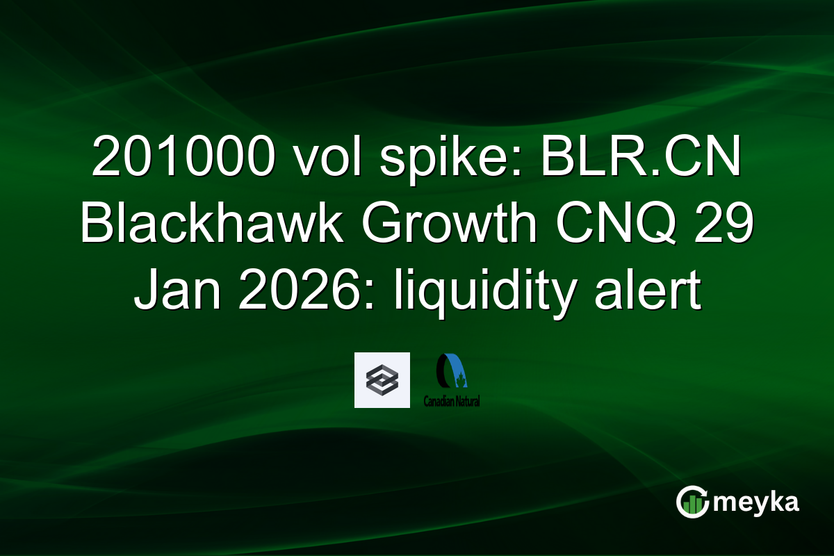 201000 vol spike: BLR.CN Blackhawk Growth CNQ 29 Jan 2026: liquidity alert