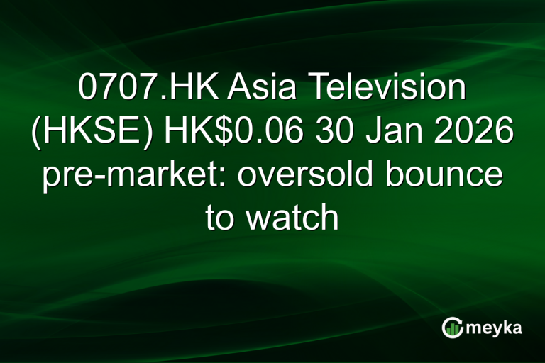0707.HK Asia Television (HKSE) HK$0.06 30 Jan 2026 pre-market: oversold bounce to watch