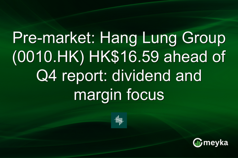 Pre-market: Hang Lung Group (0010.HK) HK$16.59 ahead of Q4 report: dividend and margin focus