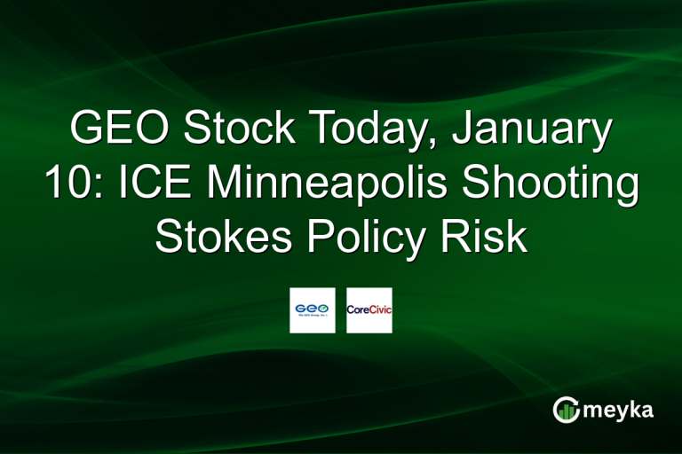 GEO Stock Today, January 10: ICE Minneapolis Shooting Stokes Policy Risk
