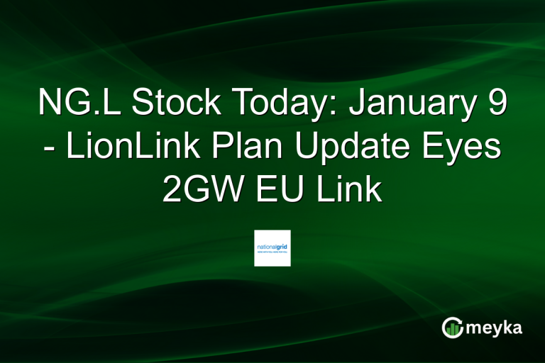 NG.L Stock Today: January 9 - LionLink Plan Update Eyes 2GW EU Link