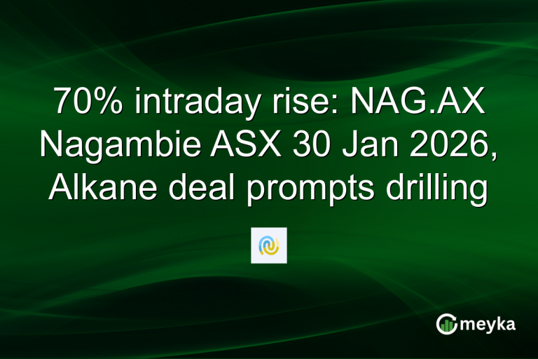 70% intraday rise: NAG.AX Nagambie ASX 30 Jan 2026, Alkane deal prompts drilling