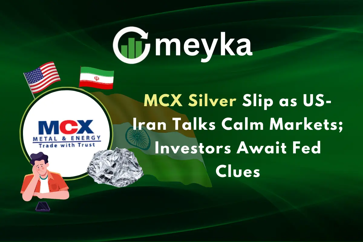 MCX Silver Slip as US-Iran Talks Calm Markets; Investors Await Fed Clues
