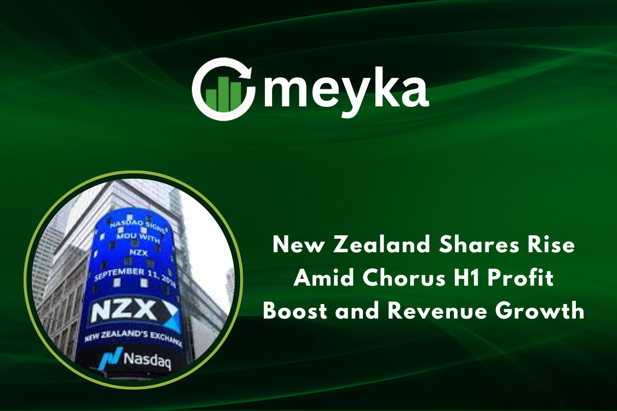New Zealand Shares Rise Amid Chorus H1 Profit Boost and Revenue Growth