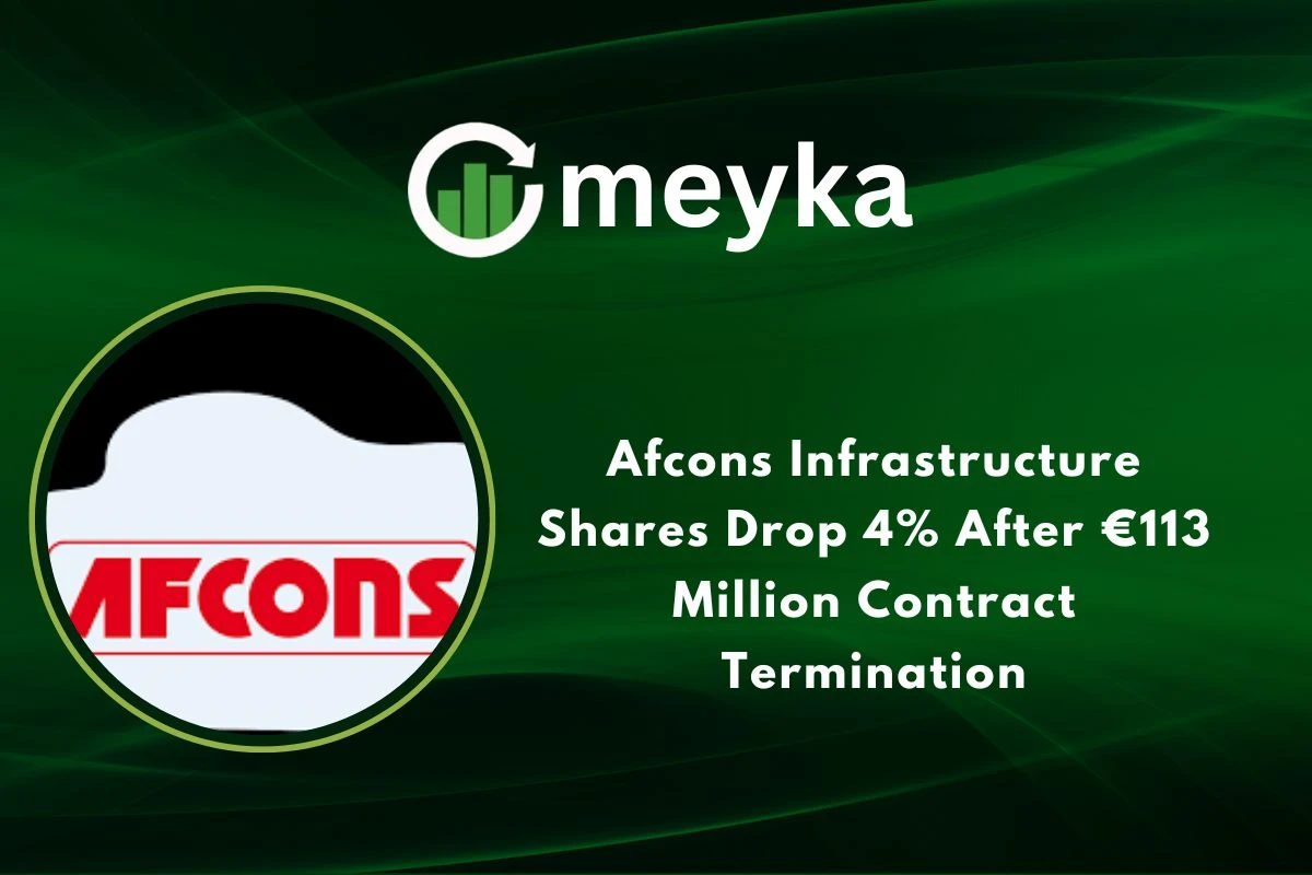 Afcons Infrastructure Shares Drop 4% After €113 Million Contract Termination.