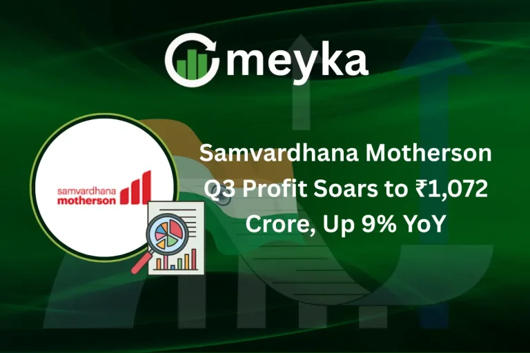 Samvardhana Motherson Q3