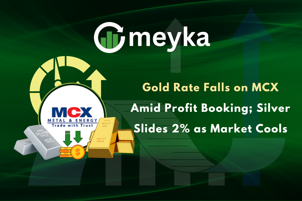 Gold Rate Falls on MCX Amid Profit Booking; Silver Slides 2% as Market Cools