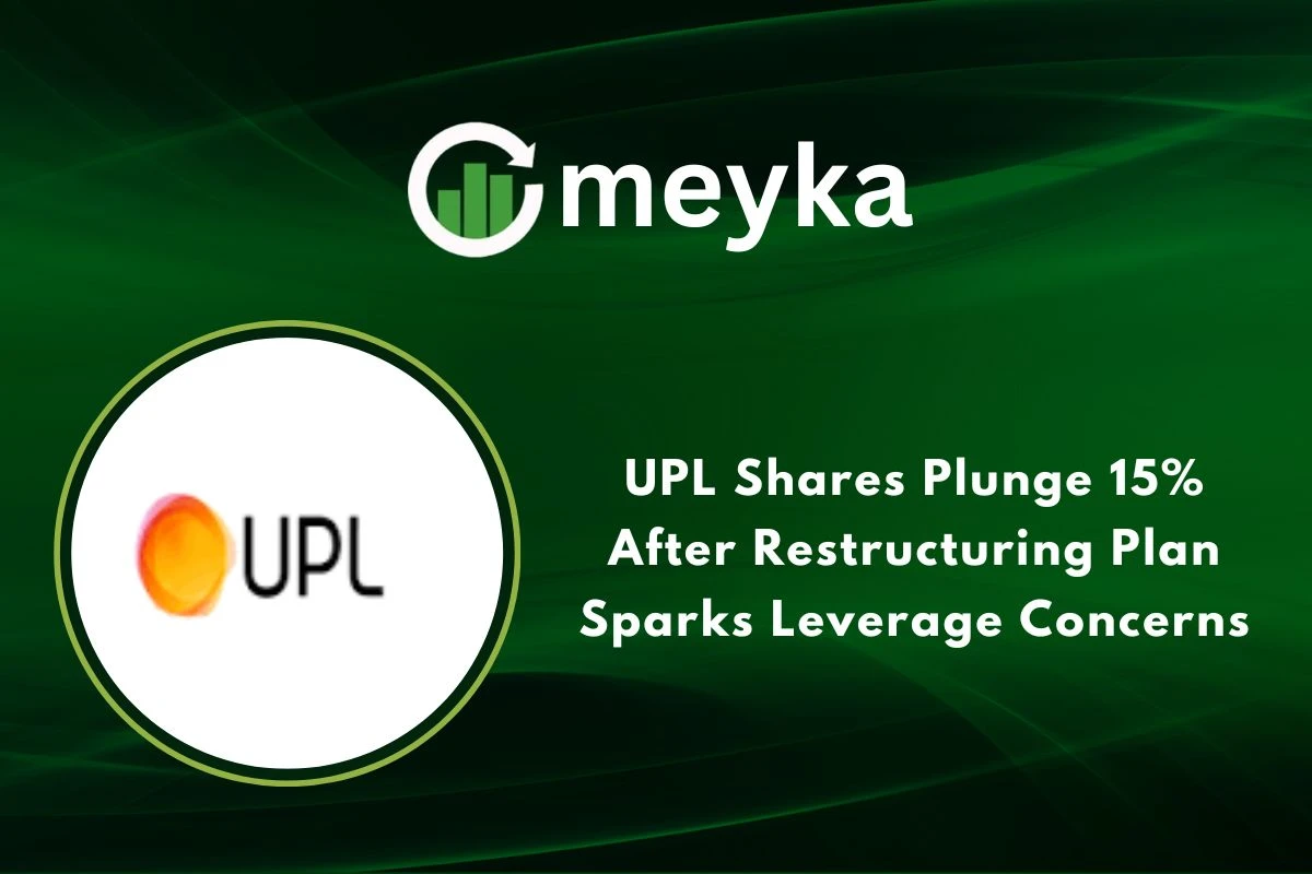 UPL Shares Plunge 15% After Restructuring Plan Sparks Leverage Concerns