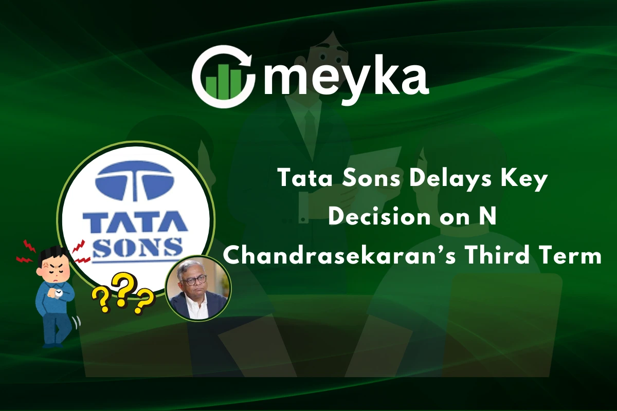 Tata Sons Delays Key Decision on N Chandrasekaran’s Third Term
