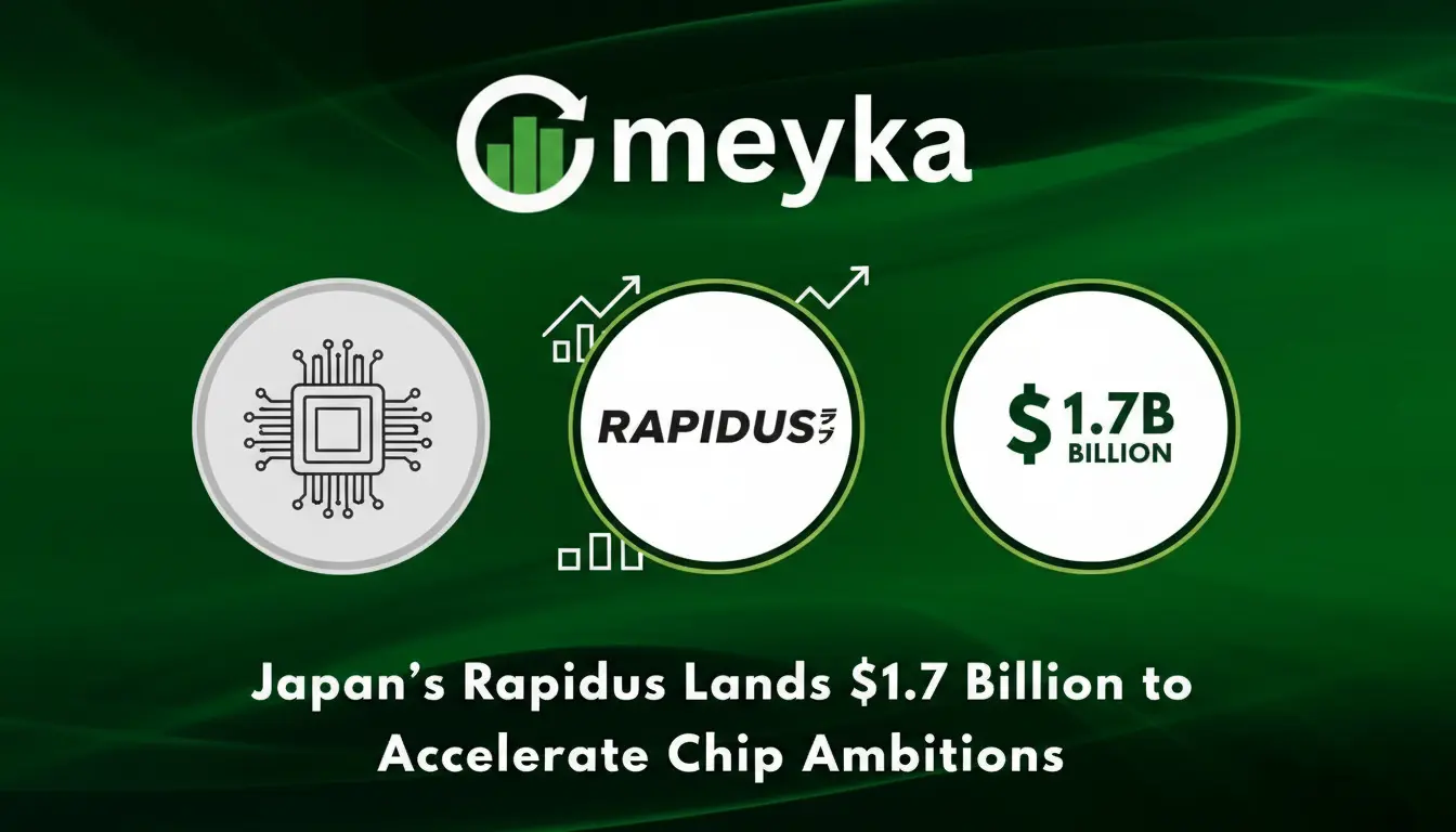 Japan’s Rapidus Lands $1.7 Billion to Accelerate Chip Ambitions