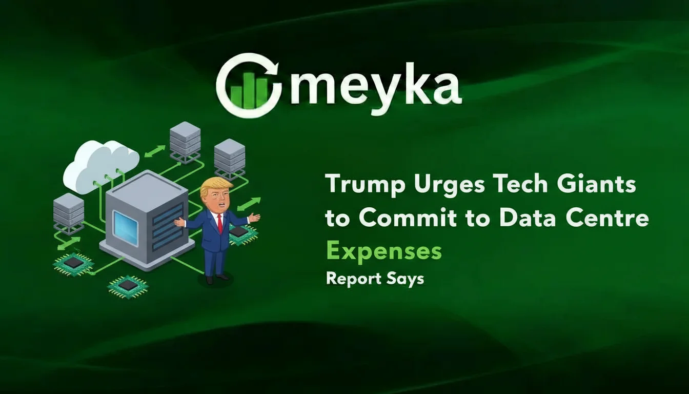 Trump Urges Tech Giants to Commit to Data Centre Expenses