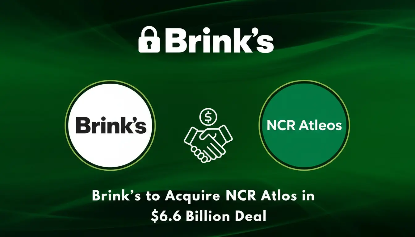 Brink’s to Acquire NCR Atleos in $6.6 Billion Deal