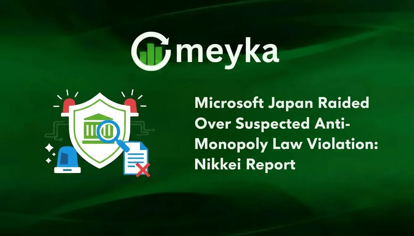 Microsoft Japan Raided Over Suspected Anti-Monopoly Law Violation: Nikkei Report