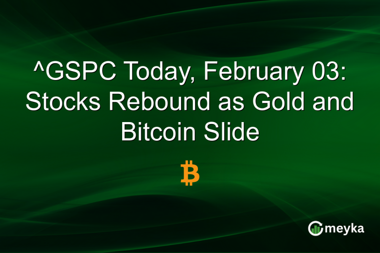 ^GSPC Today, February 03: Stocks Rebound as Gold and Bitcoin Slide