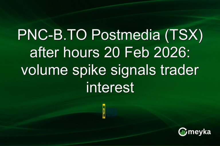 PNC-B.TO Postmedia (TSX) after hours 20 Feb 2026: volume spike signals trader interest