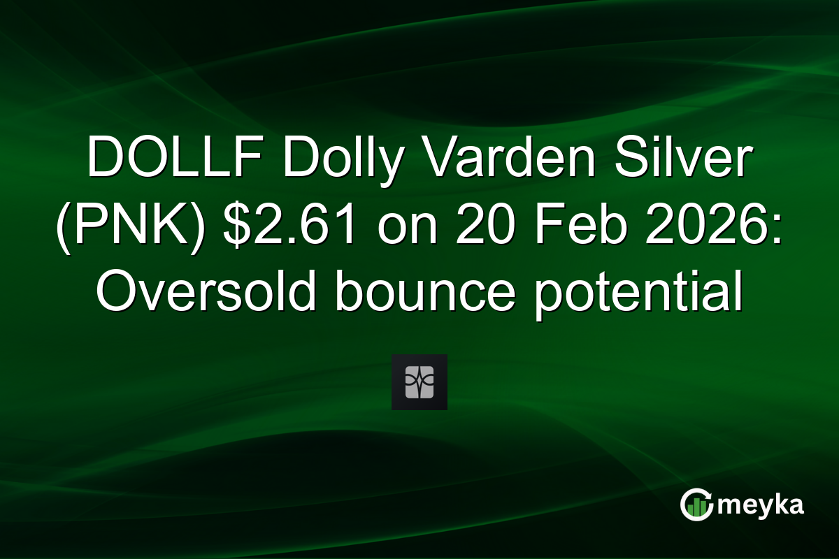 DOLLF Dolly Varden Silver (PNK) $2.61 on 20 Feb 2026: Oversold bounce potential