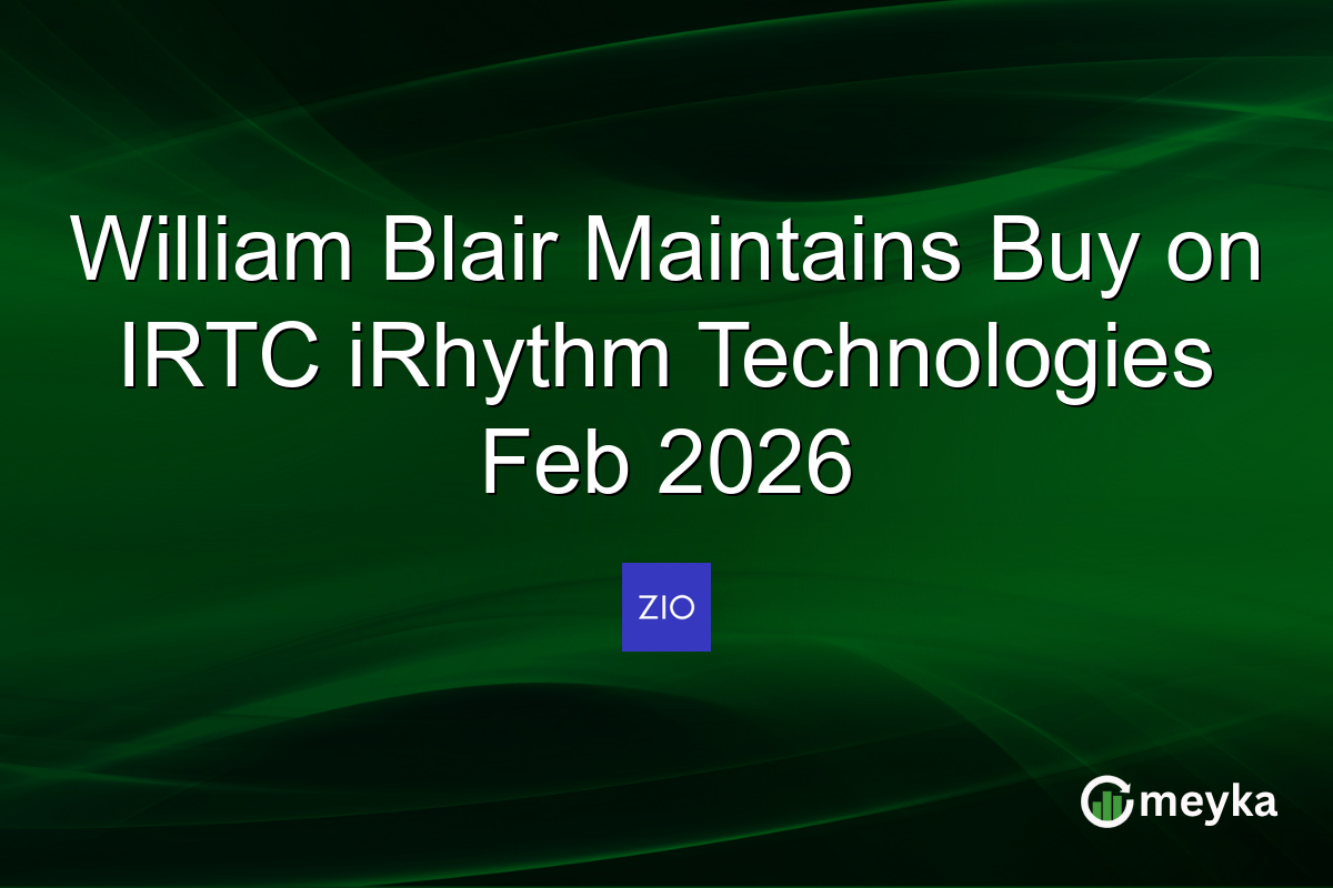 William Blair Maintains Buy on IRTC iRhythm Technologies Feb 2026