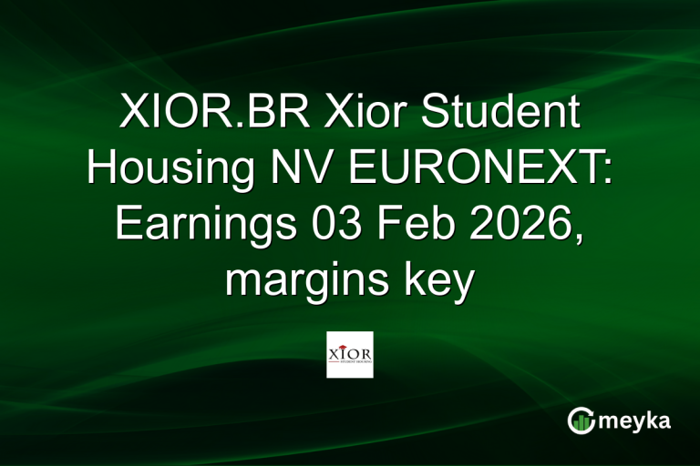XIOR.BR Xior Student Housing NV EURONEXT: Earnings 03 Feb 2026, margins key