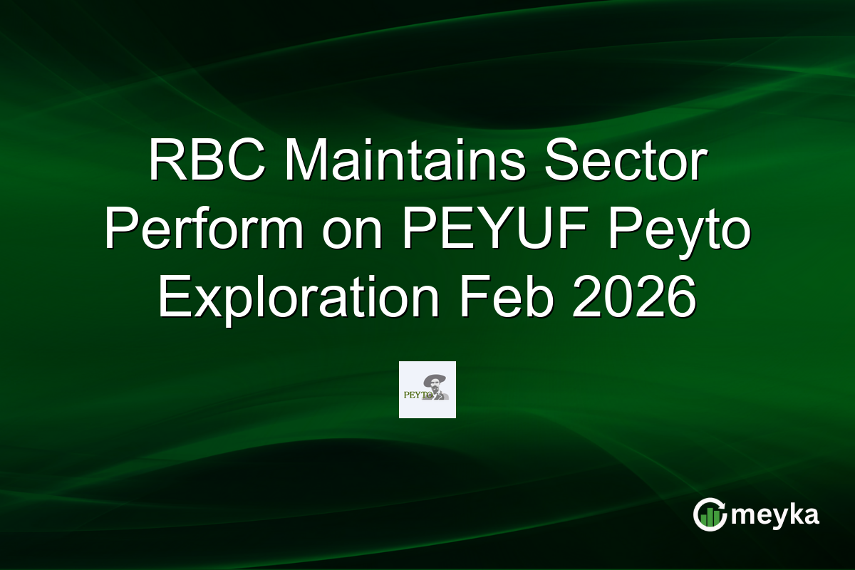 RBC Maintains Sector Perform on PEYUF Peyto Exploration Feb 2026