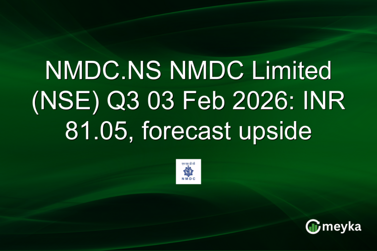 NMDC.NS NMDC Limited (NSE) Q3 03 Feb 2026: INR 81.05, forecast upside