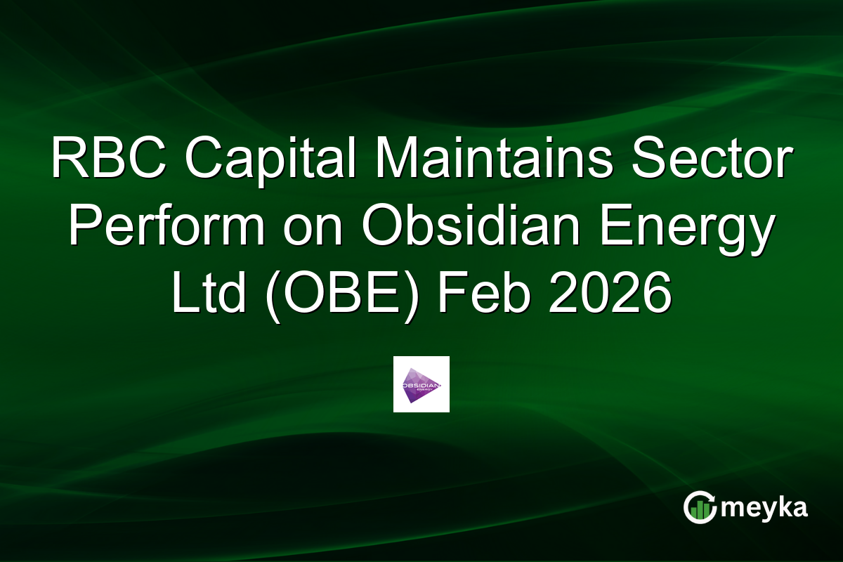 RBC Capital Maintains Sector Perform on Obsidian Energy Ltd (OBE) Feb 2026