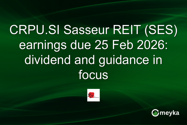 CRPU.SI Sasseur REIT (SES) earnings due 25 Feb 2026: dividend and guidance in focus