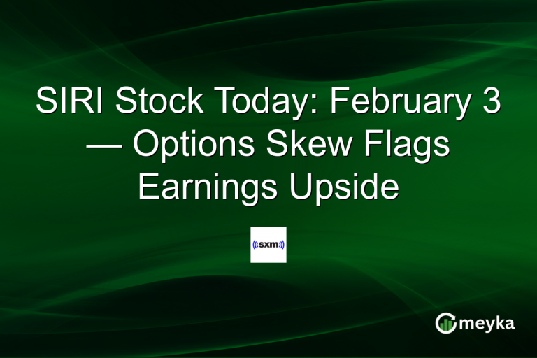 SIRI Stock Today: February 3 — Options Skew Flags Earnings Upside