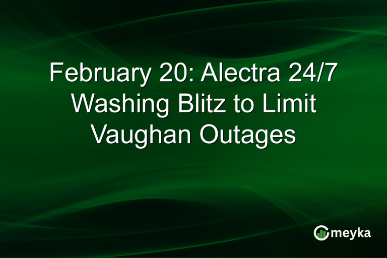 February 20: Alectra 24/7 Washing Blitz to Limit Vaughan Outages