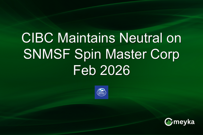 CIBC Maintains Neutral on SNMSF Spin Master Corp Feb 2026