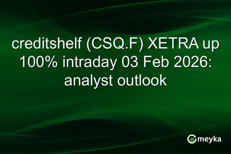 creditshelf (CSQ.F) XETRA up 100% intraday 03 Feb 2026: analyst outlook