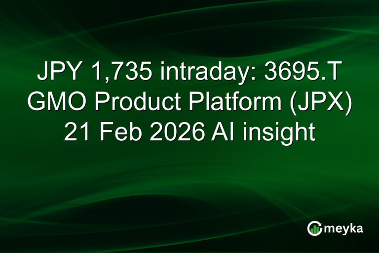 JPY 1,735 intraday: 3695.T GMO Product Platform (JPX) 21 Feb 2026 AI insight