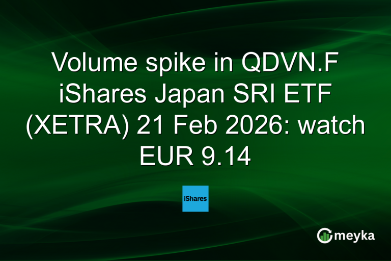 Volume spike in QDVN.F iShares Japan SRI ETF (XETRA) 21 Feb 2026: watch EUR 9.14