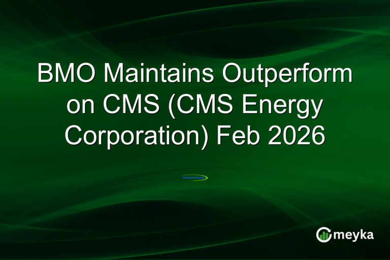 BMO Maintains Outperform on CMS (CMS Energy Corporation) Feb 2026