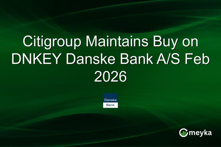 Citigroup Maintains Buy on DNKEY Danske Bank A/S Feb 2026