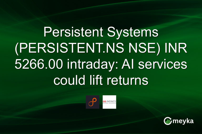 Persistent Systems (PERSISTENT.NS NSE) INR 5266.00 intraday: AI services could lift returns