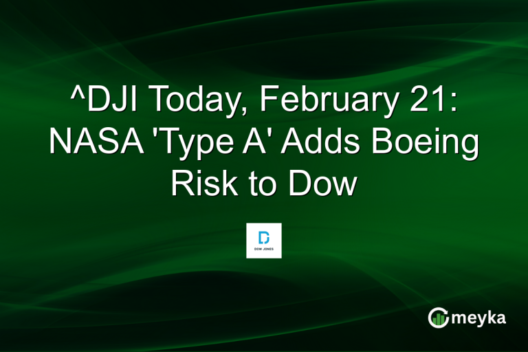 ^DJI Today, February 21: NASA 'Type A' Adds Boeing Risk to Dow