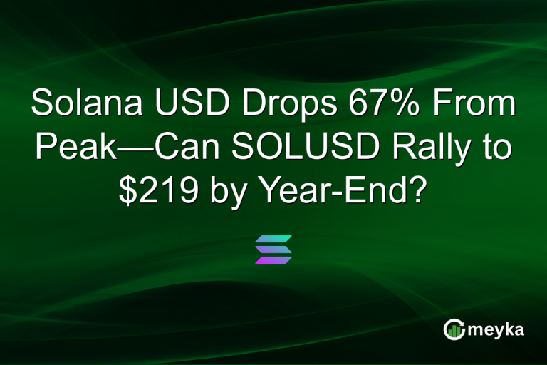 Solana USD Drops 67% From Peak—Can SOLUSD Rally to $219 by Year-End?