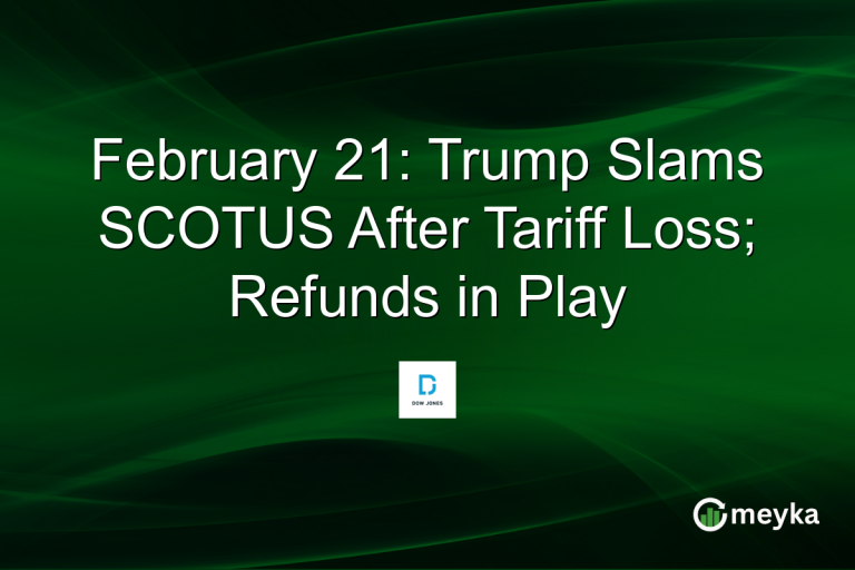 February 21: Trump Slams SCOTUS After Tariff Loss; Refunds in Play