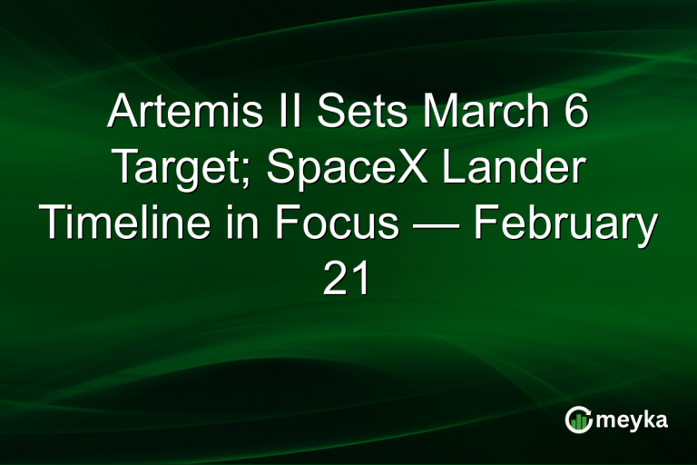 Artemis II Sets March 6 Target; SpaceX Lander Timeline in Focus — February 21