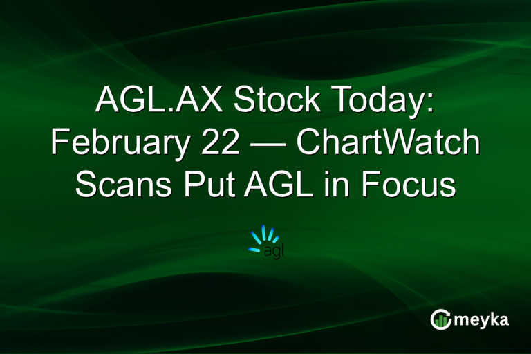 AGL.AX Stock Today: February 22 — ChartWatch Scans Put AGL in Focus