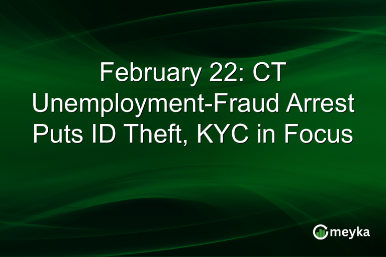 February 22: CT Unemployment-Fraud Arrest Puts ID Theft, KYC in Focus